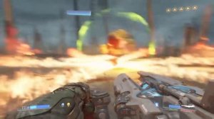 Doom-2016 второй босс - СТРАЖ АДА (в эпизоде "Царство Титана")
