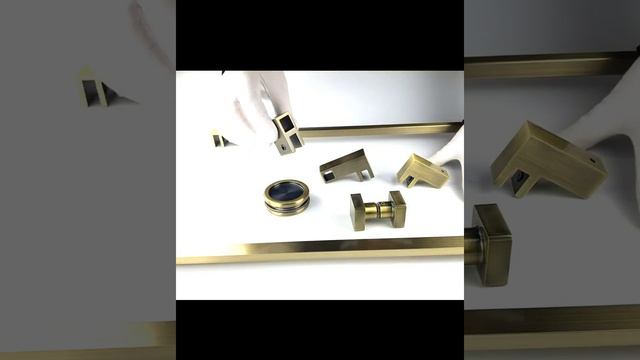 Фурнитура для душевых. Цвет bronze
