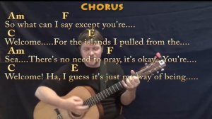 You're Welcome (Moana) Guitar Cover with Chords/Lyrics