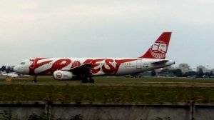 Ernest Airlines landing, Zhulyany Airport, Kyiv