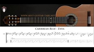 Caribbean Blue (Enya) - Solo Fingerstyle Guitar Cover