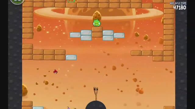 Angry Birds Space - Eggsteroid #3 (E-3) Walkthrough 3 Star смотреть онлайн