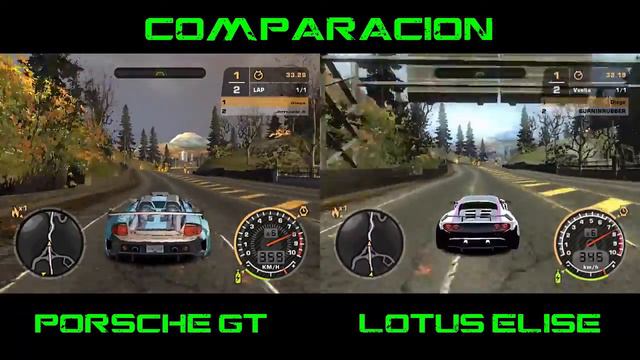 NFS MW | Boundary 1:00.6x. Comparacion GT y Lotus | Diego™ смотреть онлайн