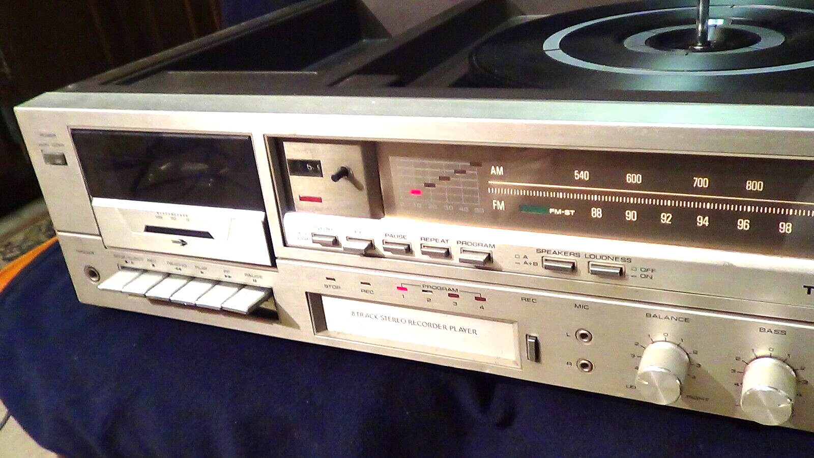 Винтажный музыкальный центр TOSHIBA Stereo модели AZ-8-Япония-70-Х