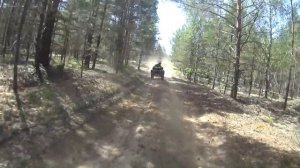Путешествия на квадроциклах. Маршрут на Ветлугу.