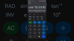 Как на Android в Google калькуляторе посчитать арксинус, арккосинус, арктангенс. asin, acos, atan