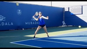 DANIELLE COLLINS PRACTICE AT SAN JOSE