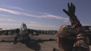 Штурмовики Су-25 ВКС России уничтожили опорный пункт ВСУ