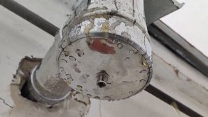 Печь торонто 100 устанавливаем в гараж 26кв.