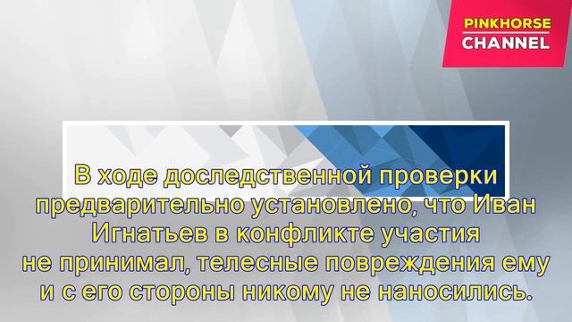 МВД Чувашии: сын главы республики не дрался, а разнимал конфликтующих смотреть онлайн