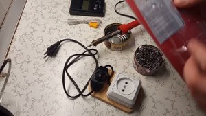 Регулируемый паяльник из обычного паяльника