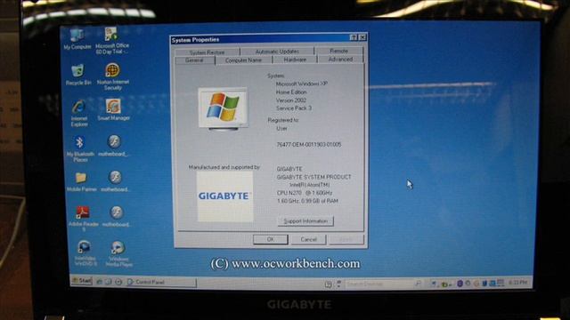 Gigabyte Book Top M1022M with Docking Station смотреть онлайн