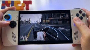 GTA V Grand Theft Auto 5 | Asus Rog ALLY 1080p gameplay | Very High graphics, NO FSR