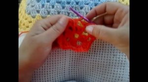 Бабушкин квадрат Мотив крючком&Granny Square Crochet Motive