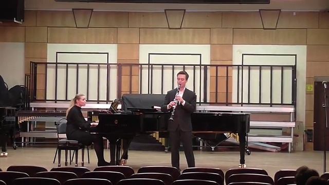 Jean Françaix concerto for clarinet and orchestra (Arranged for clarinet and piano) 1 part смотреть онлайн