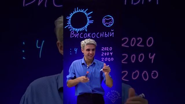 КАК ПОНЯТЬ КАКОЙ ГОД ВИСОКОСНЫЙ? #год #високосныйгод #образование #окружающиймир #биология #огэ #ег