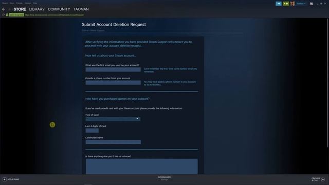 How To Permanently Delete Steam Account смотреть онлайн