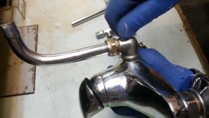 Переделка смесителя для душевых кабин на обычный с коротким изливом.