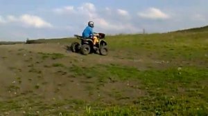 Покатушки на квадроцикле IRBIS K-150 (часть 2)