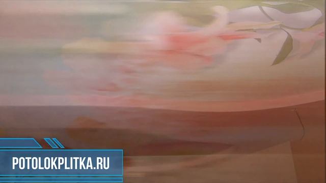 Установка натяжных потолков с розовым рисунком смотреть онлайн