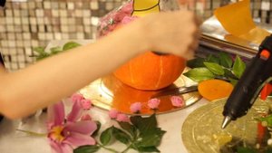 Мастер класс из тыквы. Тыква Единорожка . Поделка в школу. Осенние поделки.Поделки своими руками..