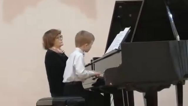 Диабелли А. Аллегретто. Ансамбль. Фортепиано смотреть онлайн