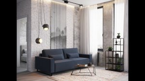 Обзор дизайна MOON 005 (прямой диван с механизмом пантограф)