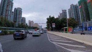 Driving Downtown Nanning, China's Newest Mega Garden City in Guangxi