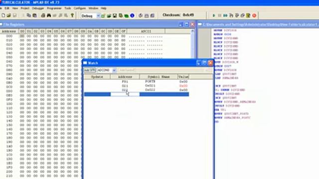 PIC18f452 Projects : Make an Easy 3 Bit Calculator using Proteus and MPLab Part2 смотреть онлайн