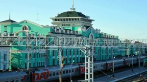 Старый информатор вокзала Омск-Пассажирский