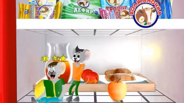 Рекламный видеоролик молочной продукции "Волжаночка" смотреть онлайн