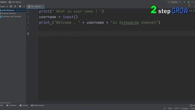 What is User input in Python | Python User input  function |