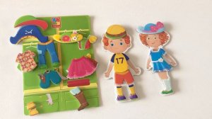 Модная девочка // Модный мальчик // Одеваем бумажную куклу // Одежда для бумажных кукол