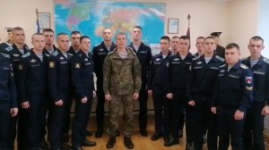Легендарный командир морпехов Владислав Головин с позывным «Струна» и курсанты Рязанского ВВДКУ имен