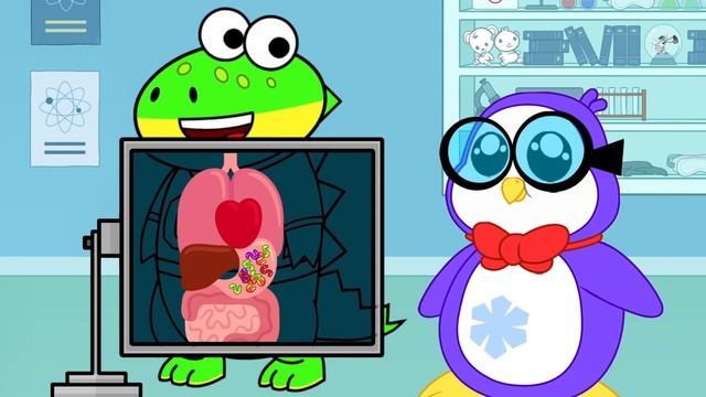 Ryan learns about Digestive System for kids смотреть онлайн