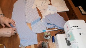 ПОДГОТОВКА К ПРИМЕРКЕ, ЖЕНСКОГО ЛЁГКОГО ЖАКЕТА, ПОСАДКА ПО ОКАТУ РУКАВА Ч.1 КУРСЫ ШИТЬЯ НАДЕЖДЫ В.