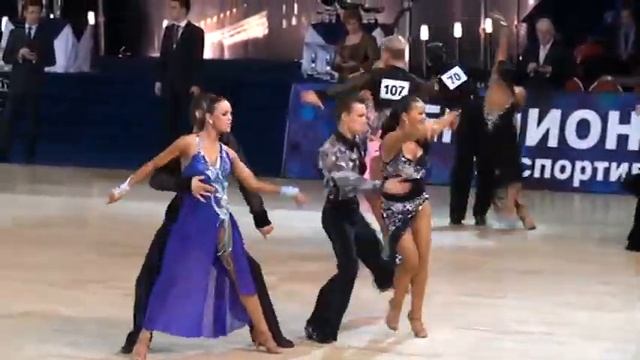 Герасимов Максим - Конина Ирина, самба смотреть онлайн