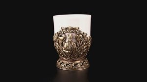 Кофейный набор Врач (Латунь, керамика)