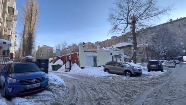 Саратов Saratov 19 января 2022 г. | Зима... ❄️Она такая... ?| Ритм Города?