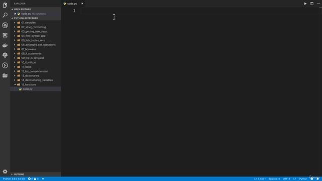 02 - A Full Python Refresher - 020 Functions in Python