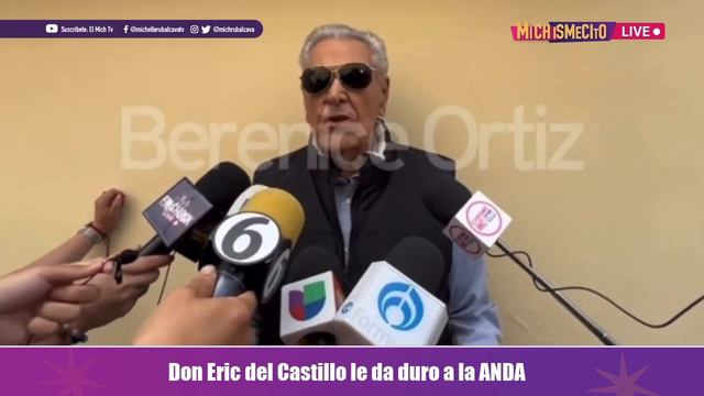 Eric Del Castillo cuestiona a la ANDA | MICHISMESITO смотреть онлайн