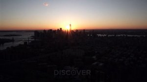 Нью-Йорк на высоте птичьего полета - New York at the height of the bird's flight