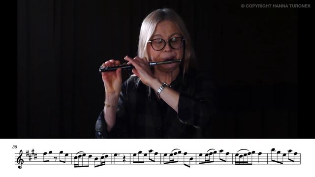 Hanna Turonek - The new original piccolo flute etudes. Etude nr.27 "Endless Melody" смотреть онлайн