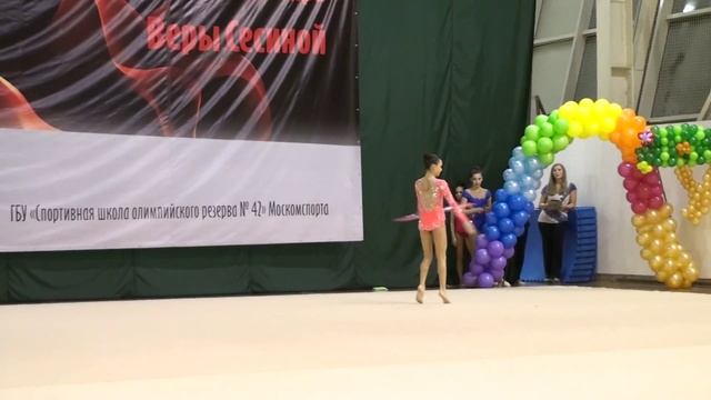 Турнир Веры Сесиной 2015 Художественная гимнастика 30 смотреть онлайн
