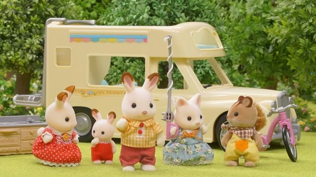 Fun Camping Day! ? Stop Motion | Calico Critters смотреть онлайн