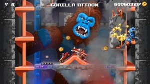 ГИГАНТСКАЯ ГОРИЛЛА! атакует ТАЧКИ Хот Вилс в Безумной игре Drive Ahead на канале Play Games