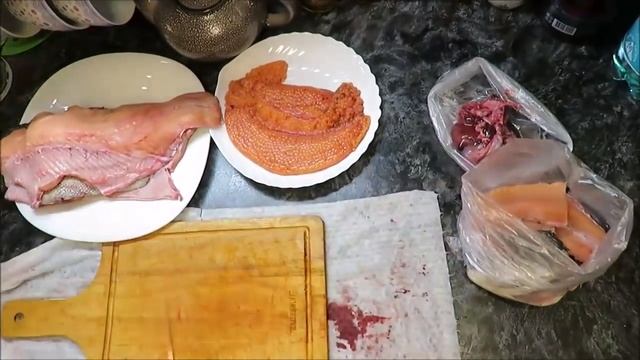 ???что можно приготовить ИЗ ЛОСОСЯ и что мы нашли внутри ??? смотреть онлайн