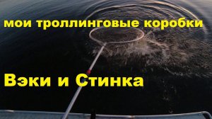 Мои троллинговые коробки Вэки и Стинка