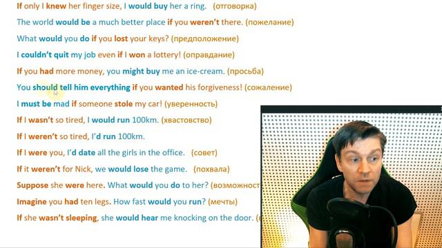 Second Conditional за 5 минут! Второе условное наклонение смотреть онлайн