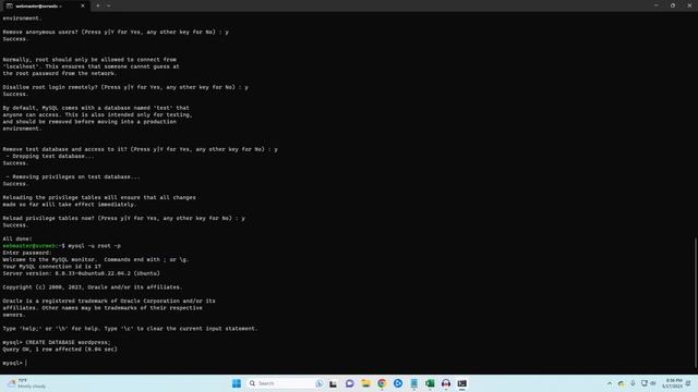 Complete Guide: Setting up Apache, MySQL, PHP, and WordPress on Linux (LAMP)